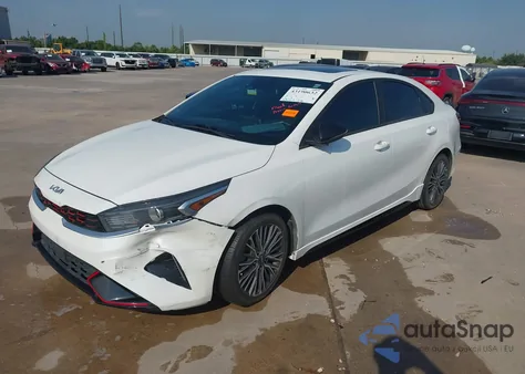 2022 Kia Forte Gt-Line из США, поврежденный, VIN 3KPF54AD6NE480953